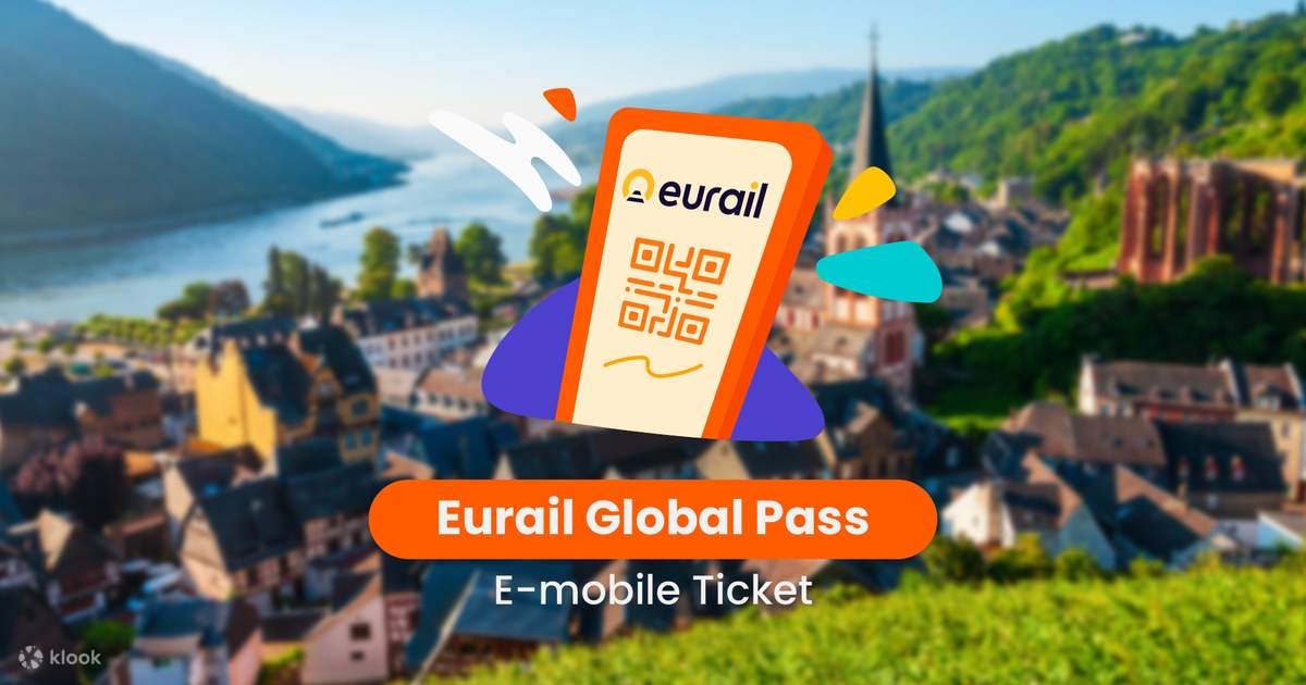 Thẻ Eurail Global Pass (Flexible hay Consecutive) Klook Việt Nam